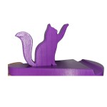 Cat Phone Holder - Purple