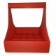 The Blank Slate Organizer - Bright Red